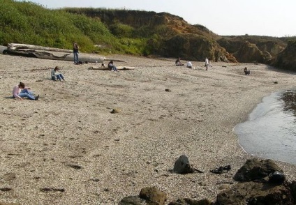 A kaliforniai üveges strand, a természet csodái