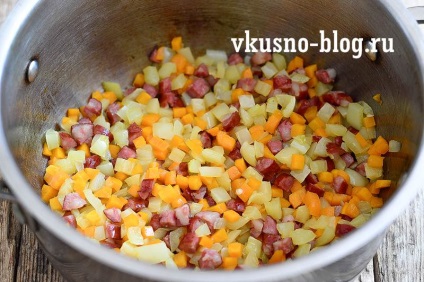 minestrone leves, a recept egy fotót