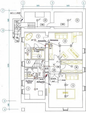 Cablaj diagramă cabină