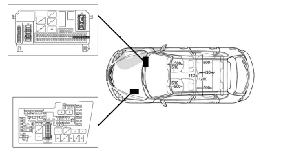 Circuitul siguranței mazda 3 2003