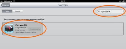 TV pentru ipad