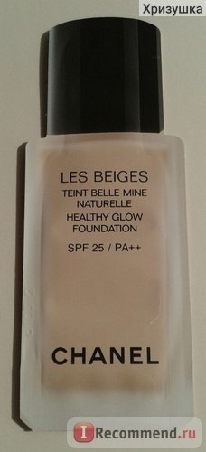 Tonal fundație chanel les beiges teint belle mine naturale sănătoși strălucire fundație SPF 25