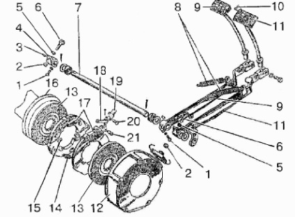 traktor fék Belarus MTZ-82