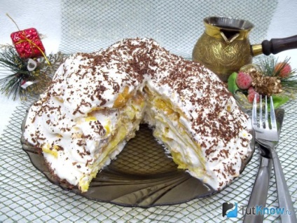 Torta a puding tésztából, hogyan kell főzni