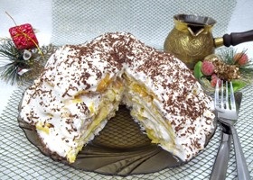 Torta a puding tésztából, hogyan kell főzni