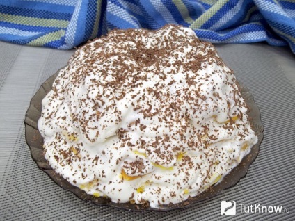 Torta a puding tésztából, hogyan kell főzni