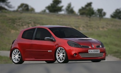 Tuning reno clio, reglaj exterior foto renault clio cu fotografie