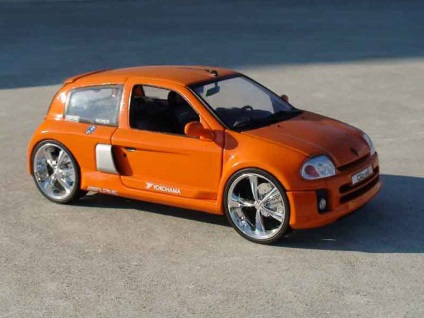 Tuning reno clio, reglaj exterior foto renault clio cu fotografie