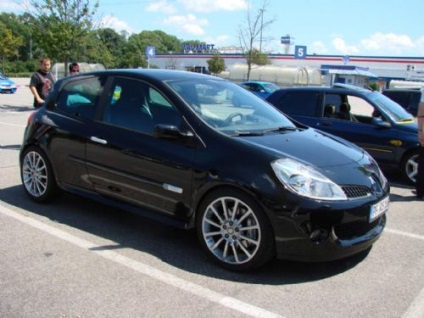 Tuning reno clio, reglaj exterior foto renault clio cu fotografie