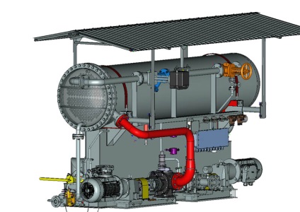 Unsm-15, instalarea unui canal de petrol negru, ulei și alte uleiuri minerale deosebit de vâscoase de pe calea ferată