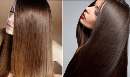 Hajápolás után keratin egyengető