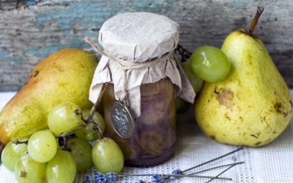 Jam și blocaje de la pere pentru fotografia de iarnă, rețete simple, cum să gătești deserturi de pere