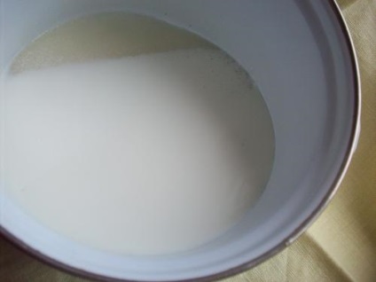 Zahăr de lapte fiert (sherbet) cu arahide, o rețetă cu o fotografie