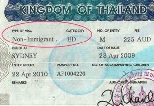 Thaiföldre irányuló vízumok az oroszok számára