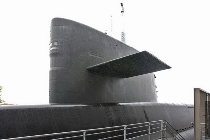 În interiorul submarinului nuclear