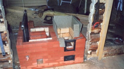 Încălzirea apei de la o sobă de ardere a lemnului - aspect și instalare