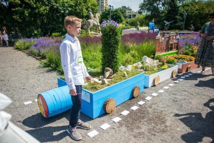 În capitală a deschis un festival internațional de grădini și flori de flori Moscova spectacol