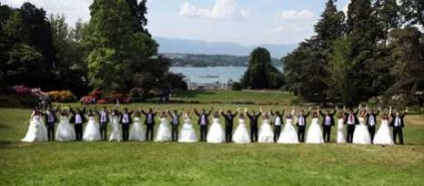 Nuntă chineză masivă a avut loc la Geneva, știri elvețiene în limba rusă