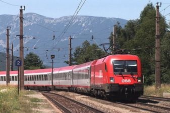 Transport feroviar în Graz - arrivo