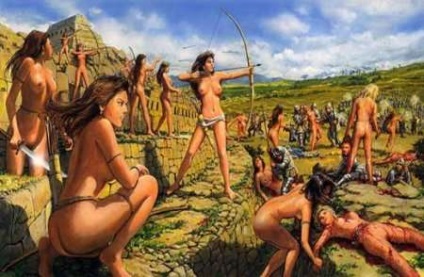 Amazon női harcosok