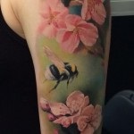 68 fotót és 5 értékeket poszméh tetoválás