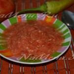Adzsika majonézes egy téli recept paradicsom és paprika