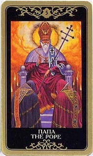 Arcana Tarot Főpap (Hierophant), az értéke a kártya, a belső jelentését