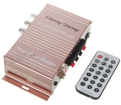 Amplificator auto pentru domiciliu, microcip - circuite radio amatori