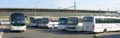 Stația de autobuz Holesovice