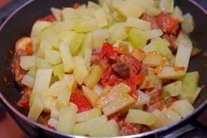 Azu tatár tradicionális turn-alapú recept fotóval