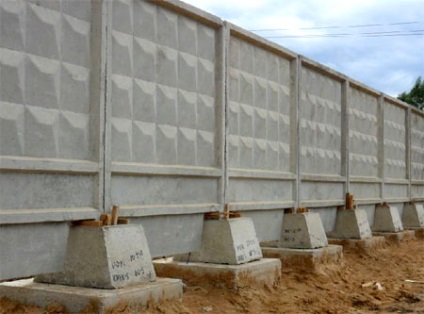 Beton és fém kerítések és kerítés termőterület és létesítmények