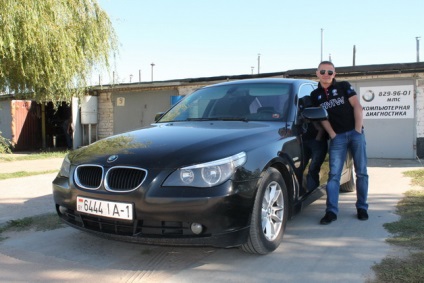 BMW 525 (e60) »« vulpea »cu un motor puternic și un sistem de rulare fiabil - Baranovichi