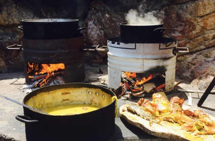 Bouillabaisse leves francia halászok, aki egyben az ínyenc ételek