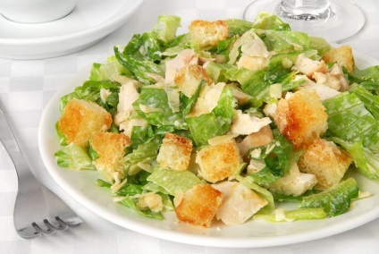 Caesar - salata este o reteta clasica - gatit simplu la domiciliu