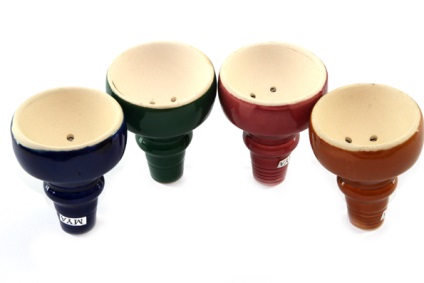 Bowls pentru narghilea - argila sau ceramica