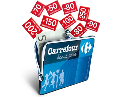 Ce este un cartelă de bonus Carrefour și cum se obține