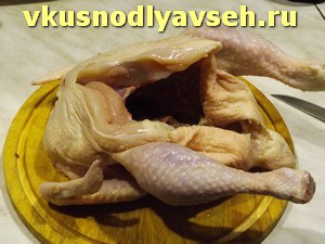 Csirke Tabaka, lépésről lépésre recept fotók