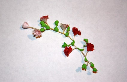 Flori, cum se fac crengi din articolele gypsophila scrapbooking - portal de informare unic
