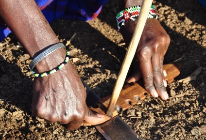 Satul tribului Masai