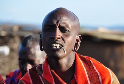 Satul tribului Masai