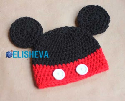 Baby cap Mickey Mouse și designer Minnie Mouse sarah, Crocheted, Blog
