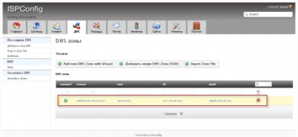 Adăugarea domeniului dns la ispconfig 3 - h