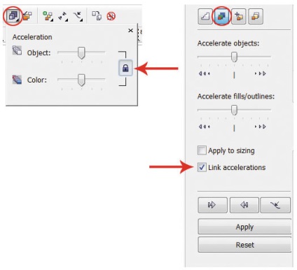 Efectul de overflow în coreldraw