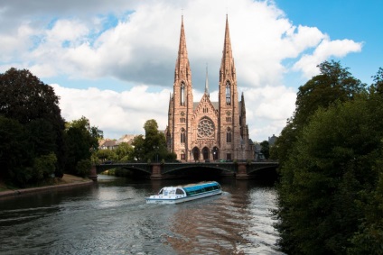 Kirándulás hajóval Strasbourg