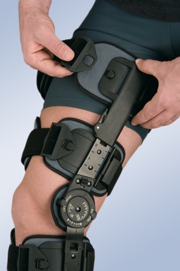 Fixator pentru articulația genunchiului - remediu pentru genunchi