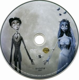 Film halott menyasszony (Corpse Bride) - ismertető dvd lemezt