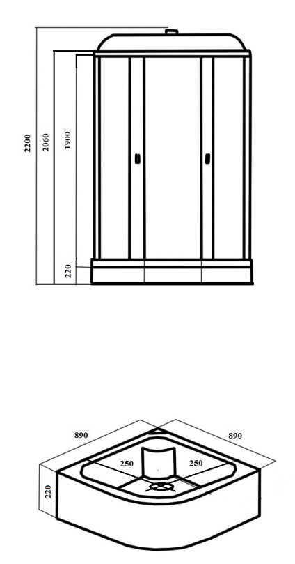 Instrucțiuni pentru instalarea și funcționarea cabinelor de duș