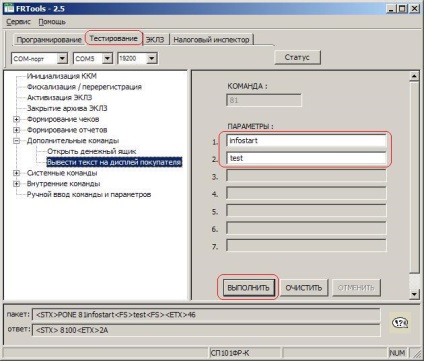 Folosind emulator de registru fiscal cremu