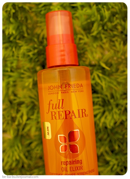 John frieda repararea completă ulei de elixir - ulei pentru întărirea părului