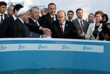 Cum să împărțiți Marea Caspică